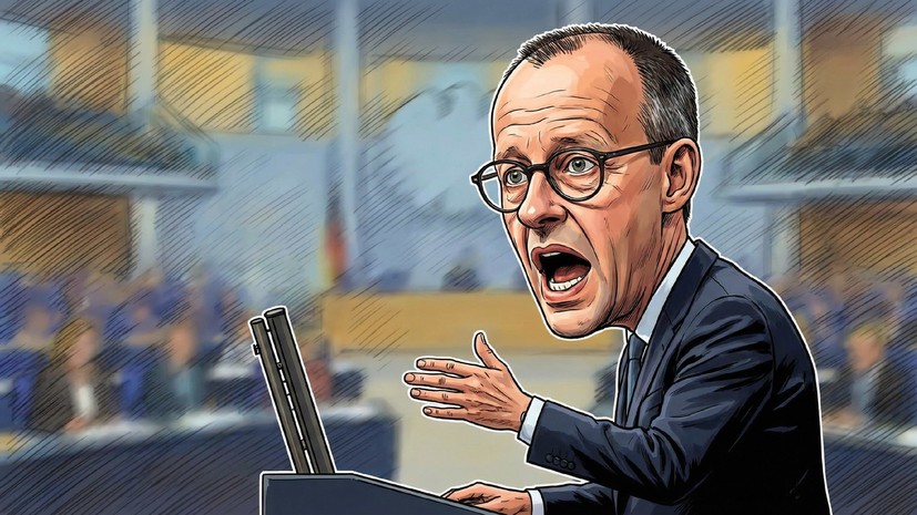 Мерц призвал Зеленского остановить бегство молодых мужчин с Украины