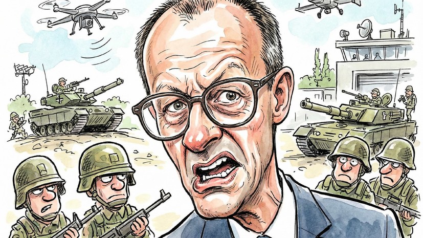 Bild: Мерц исключил отправку немецких военных на Украину после конфликта