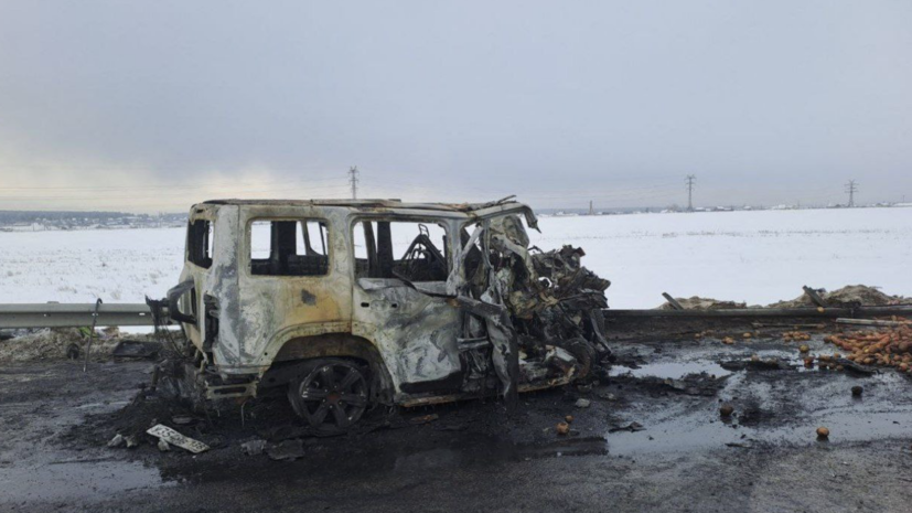 В Приангарье в ДТП с грузовиком погибли двое детей и двое взрослых