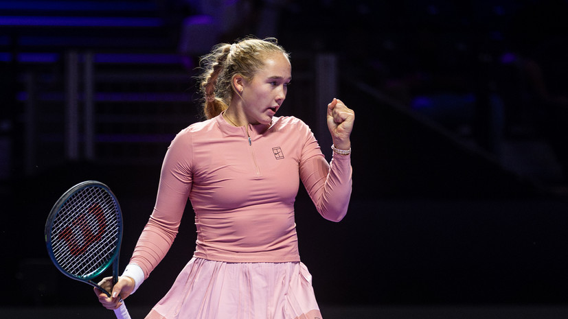 Андреева обыграла Носкову и вышла в четвертьфинал турнира WTA в Брисбене