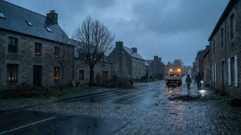 Во Франции 380 тысяч домов остались без электричества из-за циклона «Горетти»