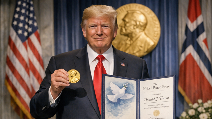 Трамп заявил, что заслужил Нобелевскую премию больше других