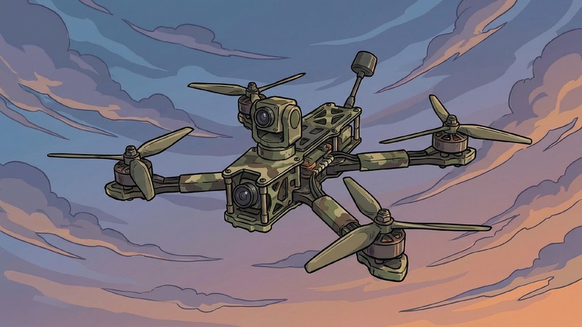 Беспилотники ВСУ ночью атаковали жилой квартал Бердянска