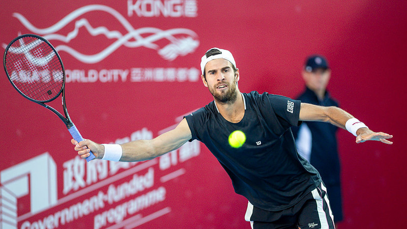 Хачанов и Рублёв вышли в финал турнира ATP в Гонконге в парном разряде