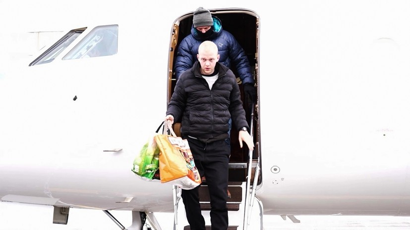 Баскетболист Касаткин поблагодарил Россию и всех причастных к его освобождению