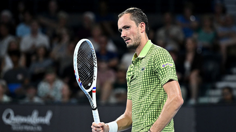 Медведев выиграл турнир ATP в Брисбене