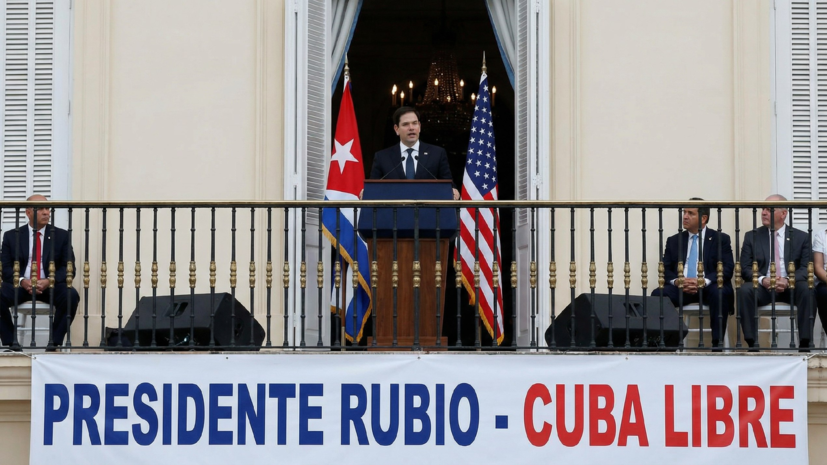 Трамп назвал отличной идею назначить Рубио президентом Кубы