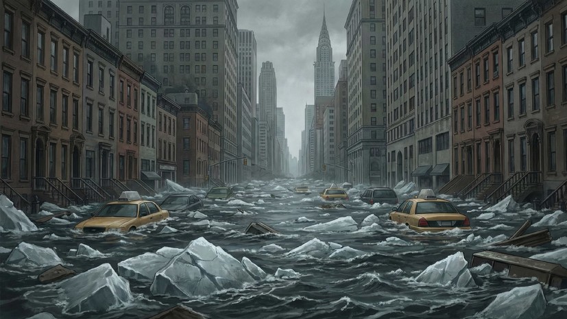 «Нью-Йорк и Венеция в серьёзной опасности»: эксперты — о возможных последствиях таяния «ледника Судного дня»