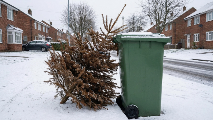 Адвокат Шалуба: не стоит оставлять ёлку у контейнера для бытового мусора