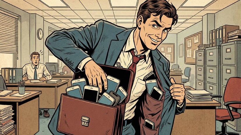 Бывший сотрудник конгресса США украл 240 служебных телефонов на $150 тысяч