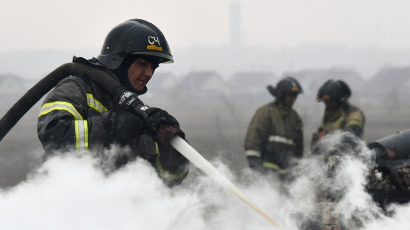 Слюсарь: в Ростове-на-Дону идёт тушение пожаров после атаки ВСУ