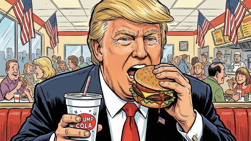 Глава Минздрава США удивился тому, что Трамп жив, учитывая его питание