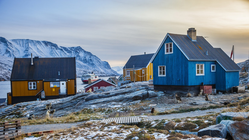 В Гренландии запасаются продуктами и распродают жильё на фоне заявлений Трампа