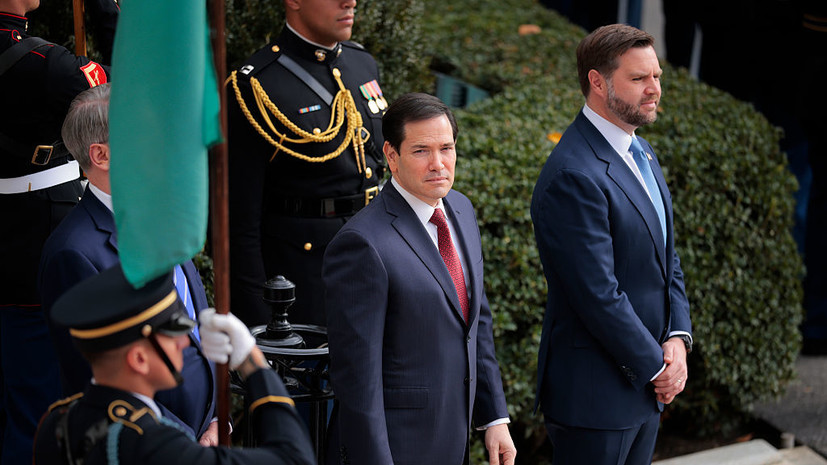 В Белом доме началась встреча Вэнса и Рубио с главами МИД Дании и Гренландии