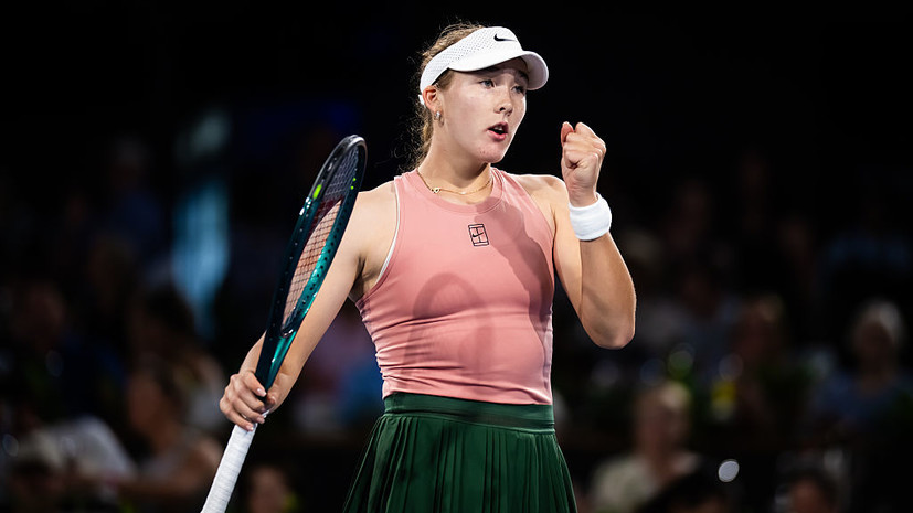 Андреева разгромила Джойнт и сыграет со Шнайдер в полуфинале турнира WTA в Аделаиде