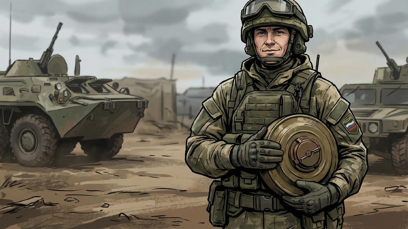 Бойцы ВС России с помощью мины взяли позицию ВСУ на Харьковском направлении