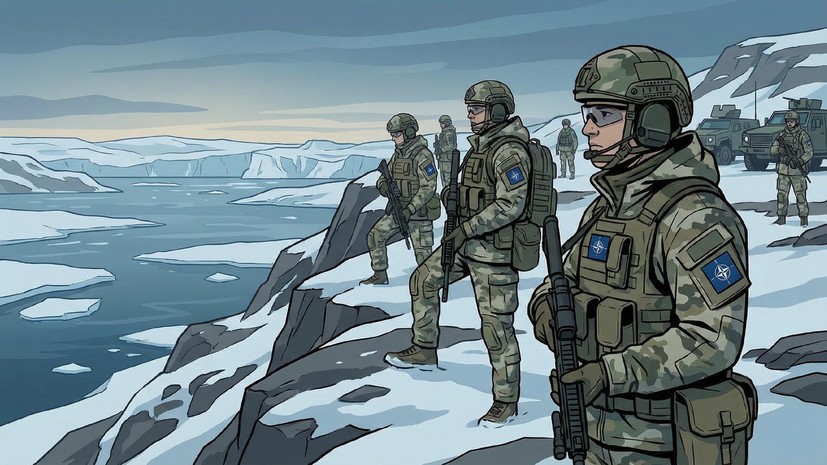 РИА Новости: страны НАТО отправят в Гренландию всего 34 солдата