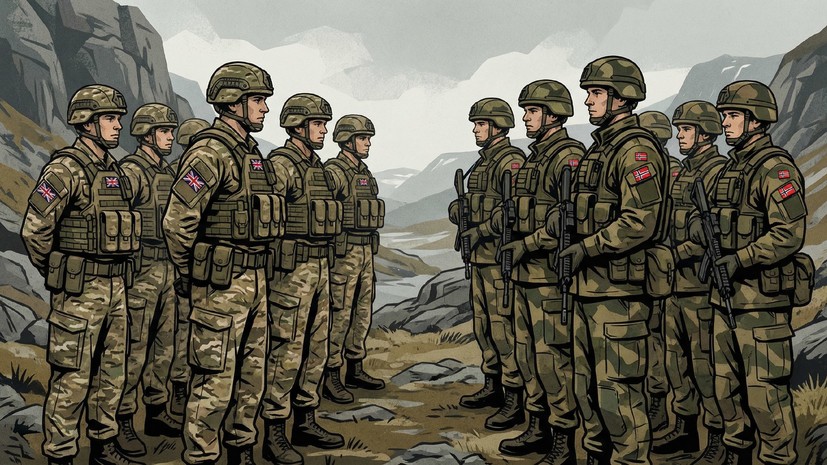 Politico: военные Британии в Норвегии готовятся к конфликту с Россией