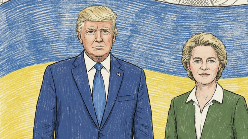 El País: Трамп и фон дер Ляйен планируют провести переговоры по Украине в Давосе