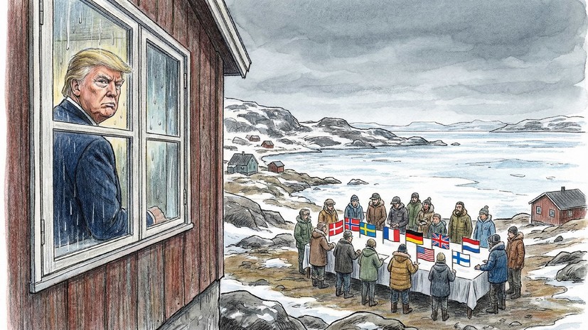Трамп обвинил страны Европы в опасной игре из-за Гренландии