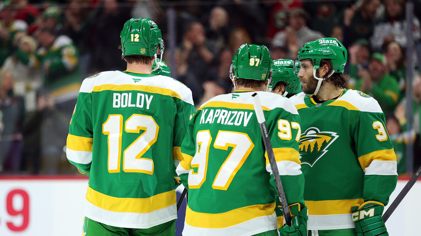 Ассистентский хет-трик Капризова помог «Миннесоте» обыграть «Баффало» в НХЛ