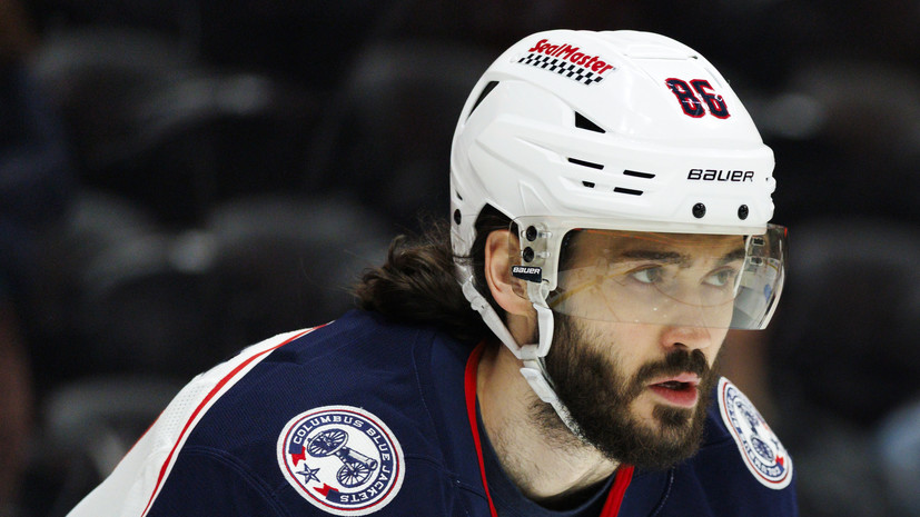 Гол Марченко помог «Коламбусу» победить «Питтсбург» в НХЛ, у Малкина передача