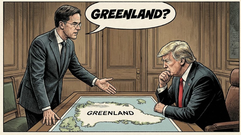 Рютте обсудил Гренландию с Трампом и договорился о встрече в Давосе