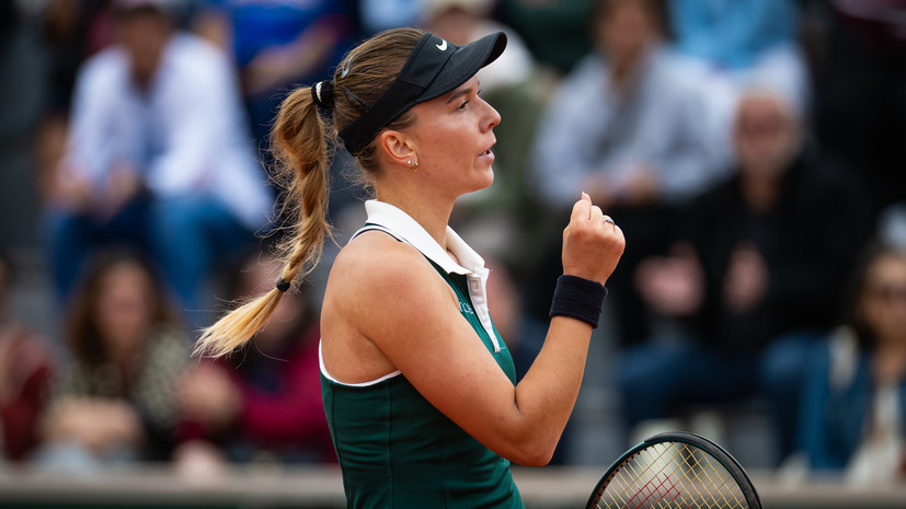 Селехметьева впервые вышла во второй круг турнира Большого шлема