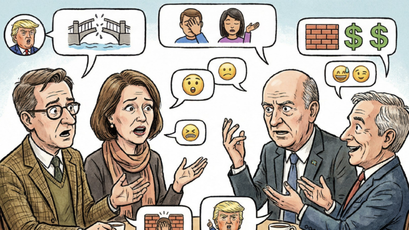 Politico: лидеры стран Евросоюза обсуждают действия Трампа в групповом чате