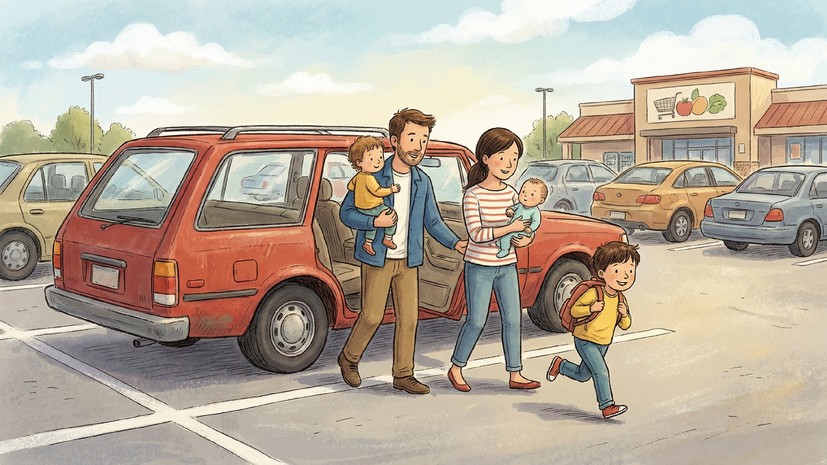 В ГД внесли законопроект о праве многодетных семей на бесплатную парковку