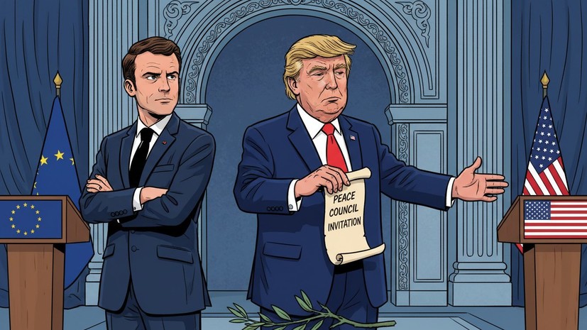 Bloomberg: Макрон откажется от приглашения Трампа в Совет мира