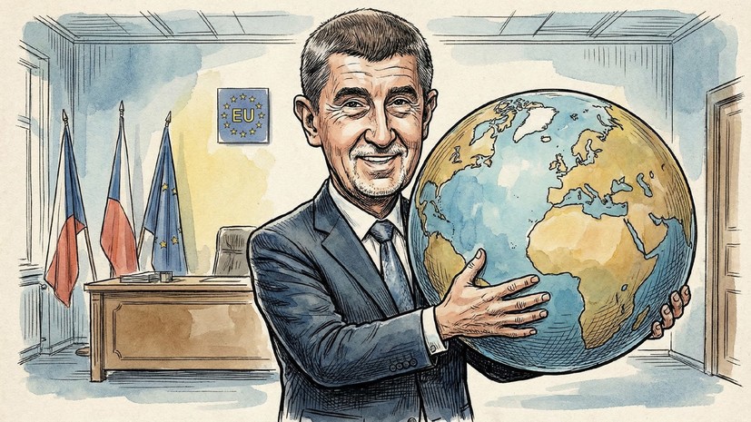 Премьер Чехии Бабиш купил глобус, чтобы найти Гренландию