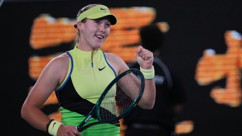 «Снова всё сделала сама»: Андреева одержала первую волевую победу на Больших шлемах с 2024‑го, Шнайдер не отстала