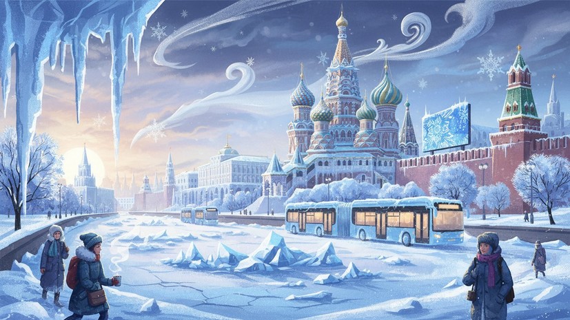 Синоптик спрогнозировал морозы до -23 °С в Москве и Подмосковье 23 января