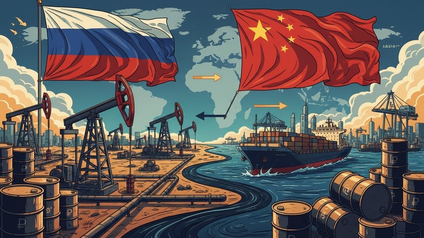 Китай в 2025 году сократил импорт нефти из России на 7,14%