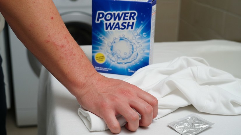 Врач Болибок пояснил, как отличить аллергию на стиральный порошок от раздражения