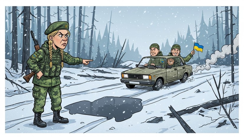 Норвежская наёмница пожаловалась, что бойцы ВСУ украли у неё машину