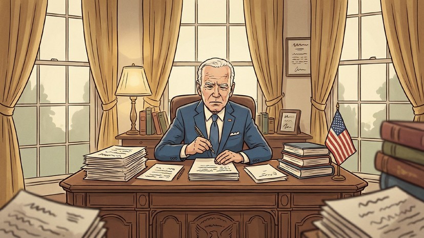 Лавров пошутил об авторучке Байдена, которая сама всё подписывает