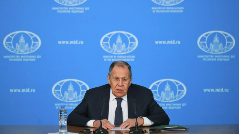 Лавров в шутку поправил журналистку из Италии