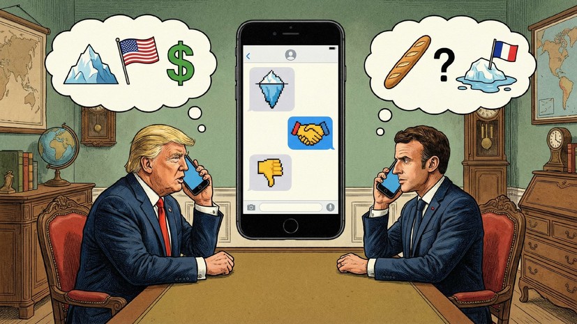 Трамп опубликовал личную переписку с Макроном, в которой упоминается Гренландия