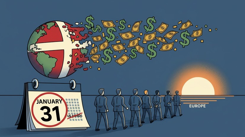 Bloomberg: датский фонд намерен к концу января избавиться от облигаций США