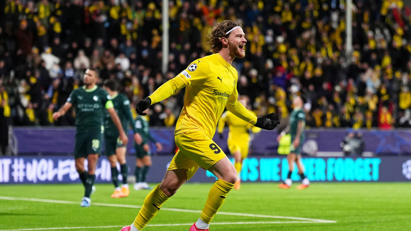 «Будё-Глимт» Хайкина победил «Манчестер Сити» в Лиге чемпионов