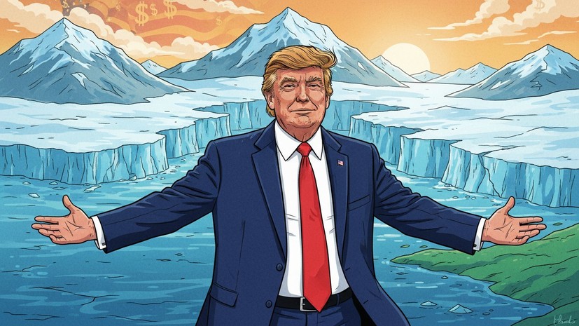 Медведев &mdash; о ситуации с Гренландией: вопрос, какую цену готов заплатить Трамп
