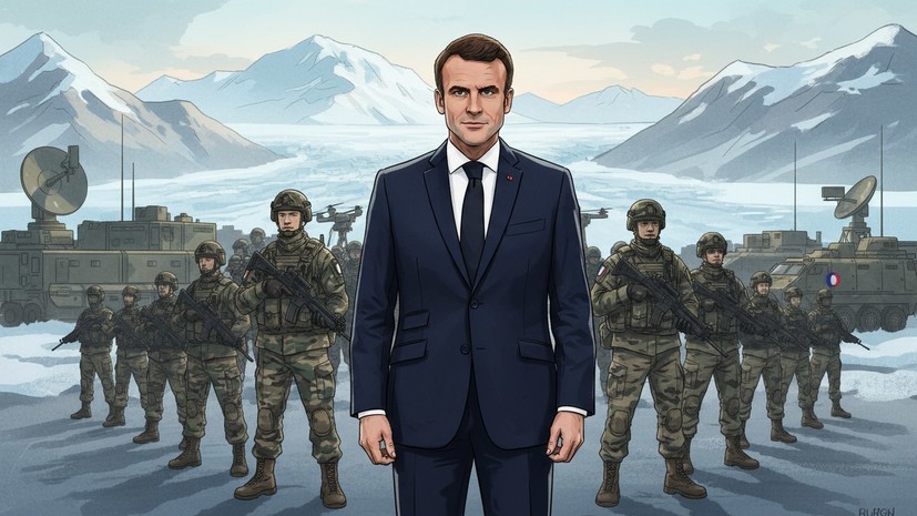 CE: Макрон планирует отправить в Гренландию ещё минимум 200 военных