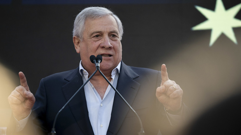 Глава МИД Таяни: Италия никогда не будет воевать с Россией