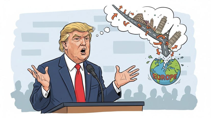 Трамп: Европа движется не в том направлении