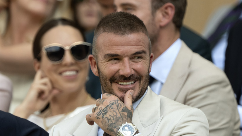 Известная ведущая рассказала, что нюхала руку после прикосновения Бекхэма во время интервью