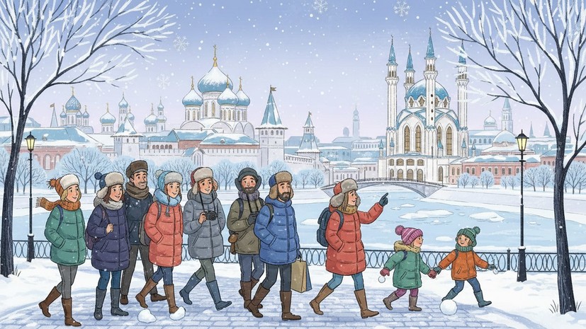 Траты туристов в Татарстане достигли 120 млрд рублей за 2025 год