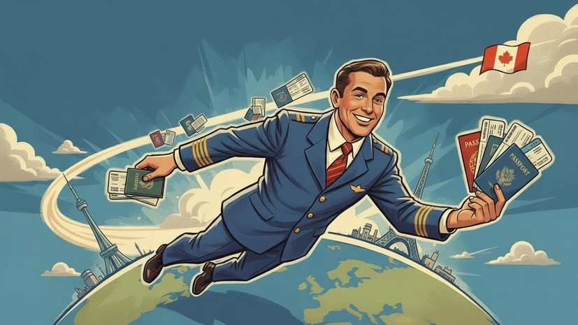 NYP: экс-стюард из Канады годами летал бесплатно по поддельным документам