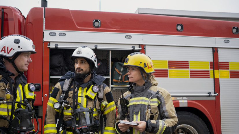 Blic: в одном из отелей Давоса начался пожар